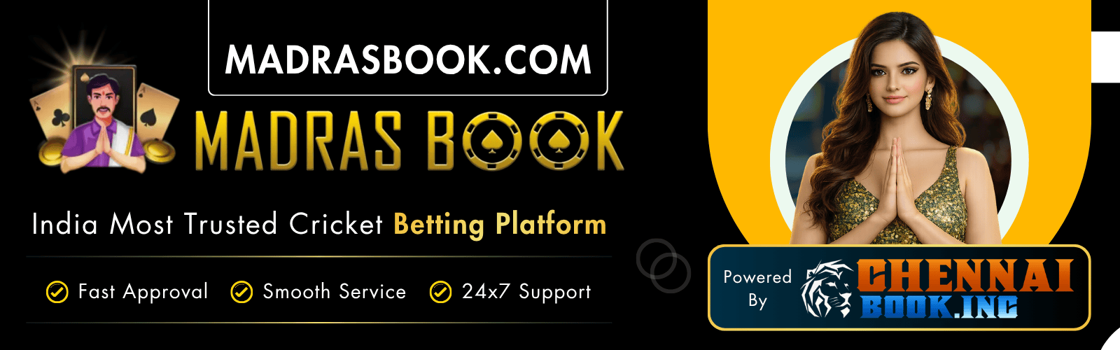 MadrasBook – India’s Most Trusted Cricket Betting Platform
