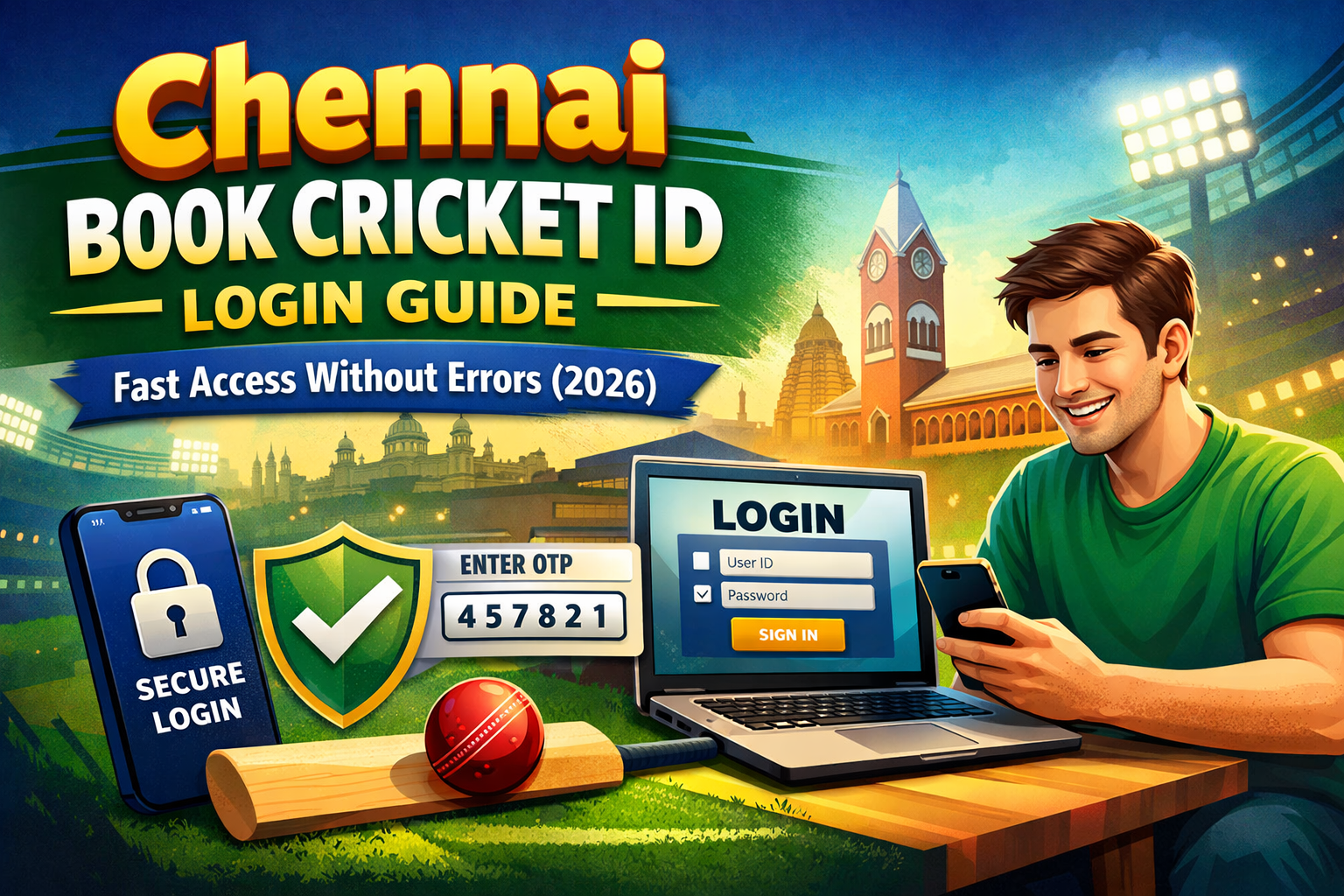 Chennai Book Cricket ID Login Guide – Fast Access 2026