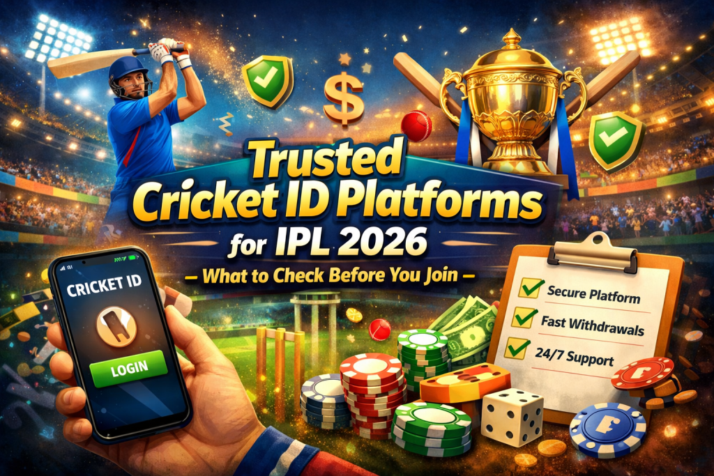 Trusted Cricket ID Platforms for IPL 2026 | Safe & Fast ID