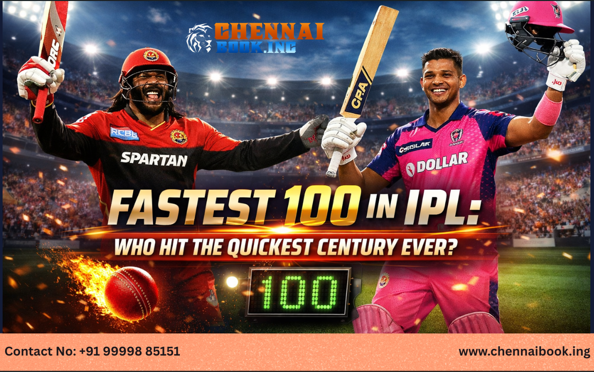 fastest 100 in IPL