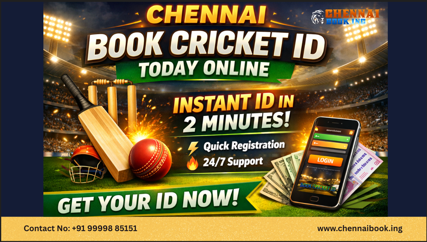 Chennai Book Cricket ID Today