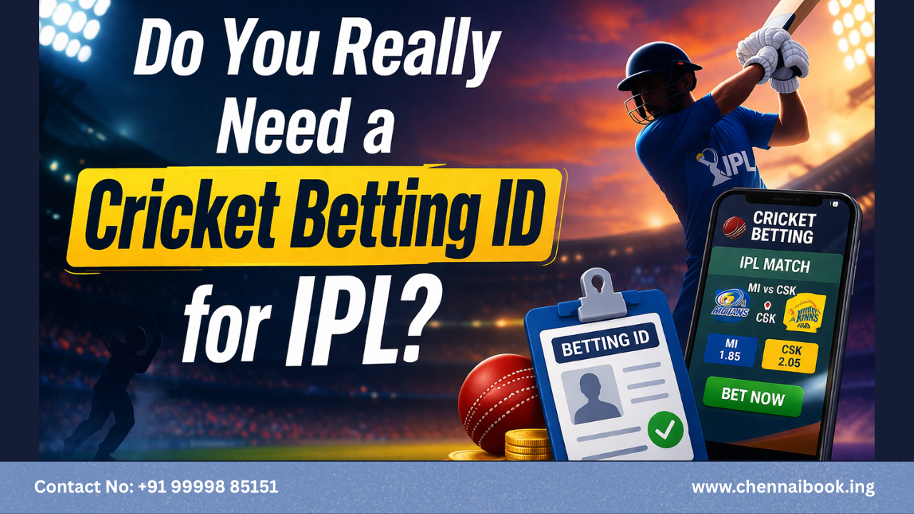 need cricket betting id IPL