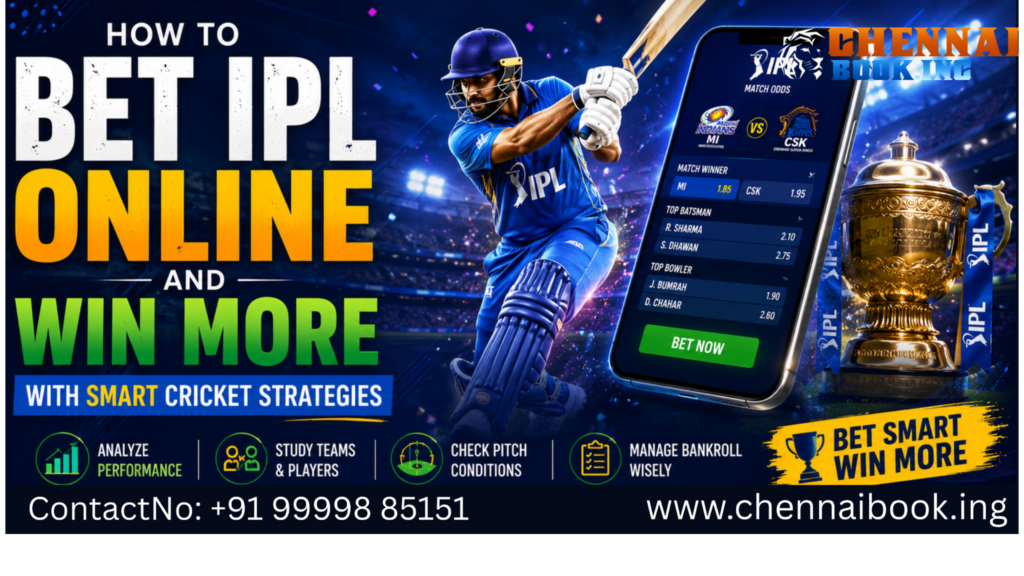 how to bet IPL online