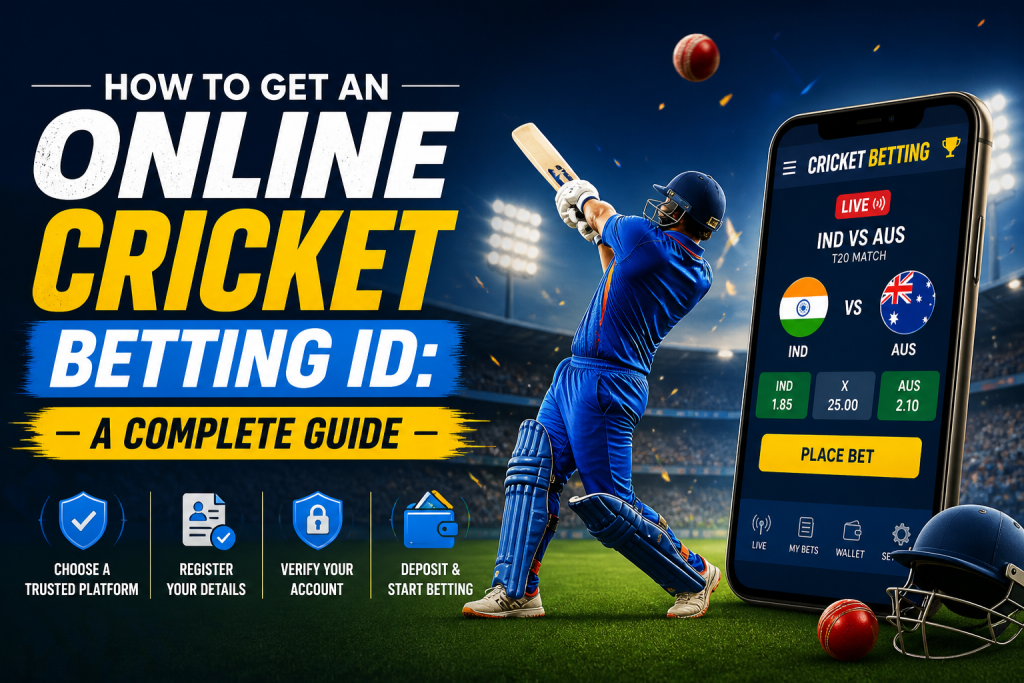 how to get an online cricket betting id
