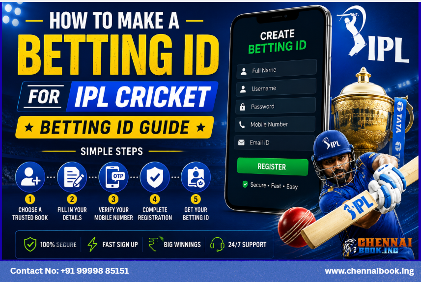 IPL Cricket Betting ID Guide for Safe Online Play - Chennai Book