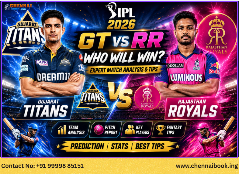 gt vs rr ipl 2026 who will win