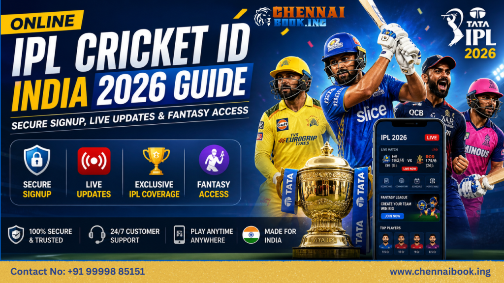 Online IPL Cricket ID India 2026 guide