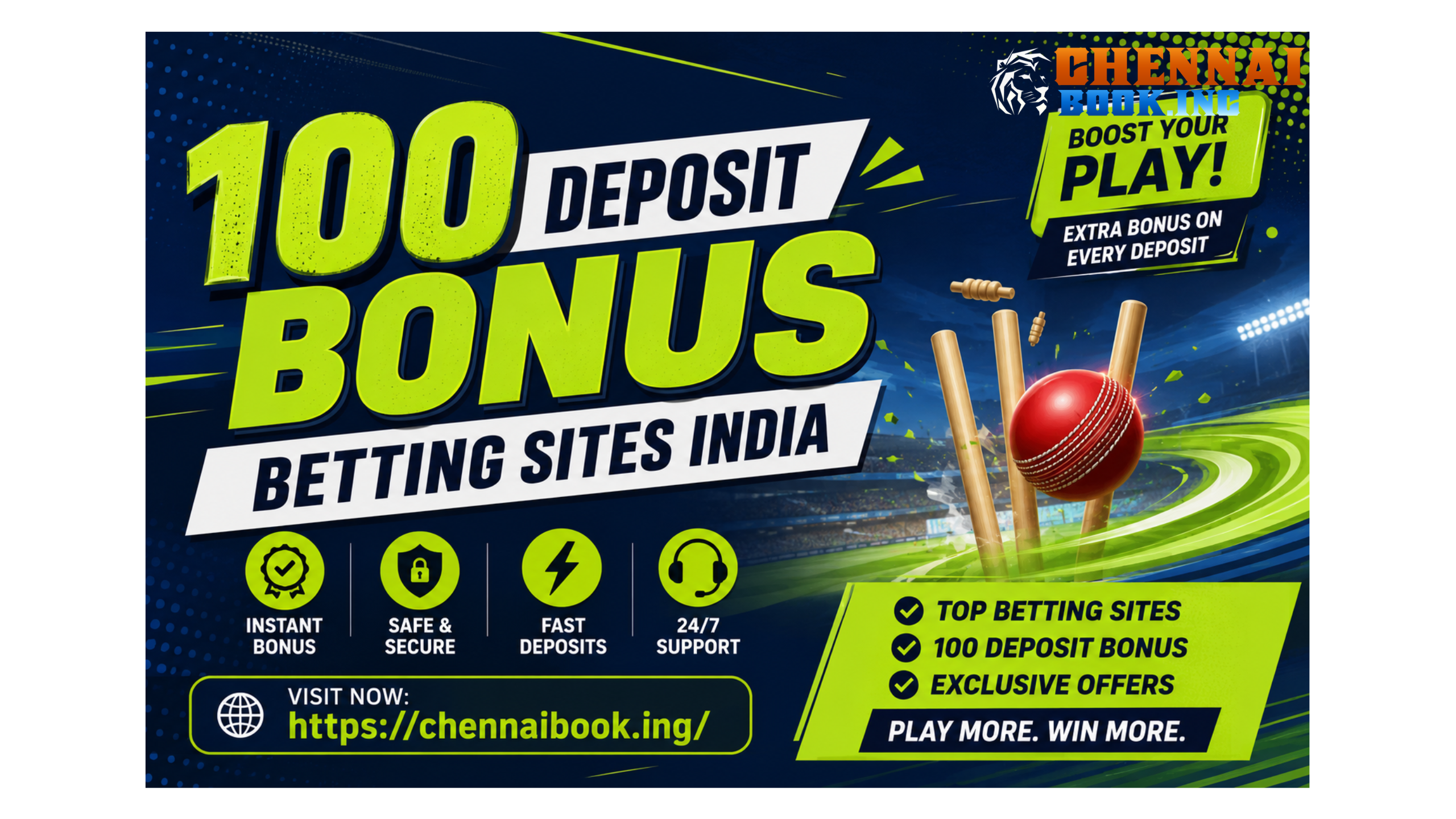 Best 100 Deposit Bonus Betting Sites India