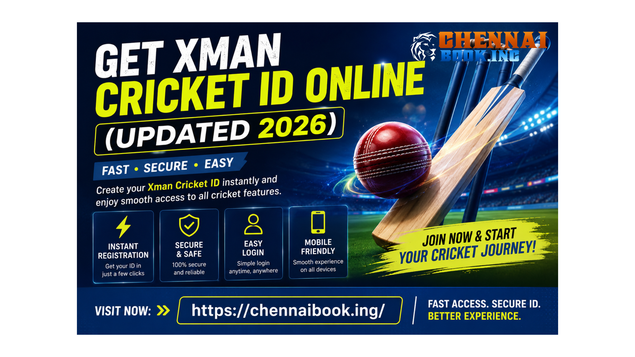 Get xman cricket ID online