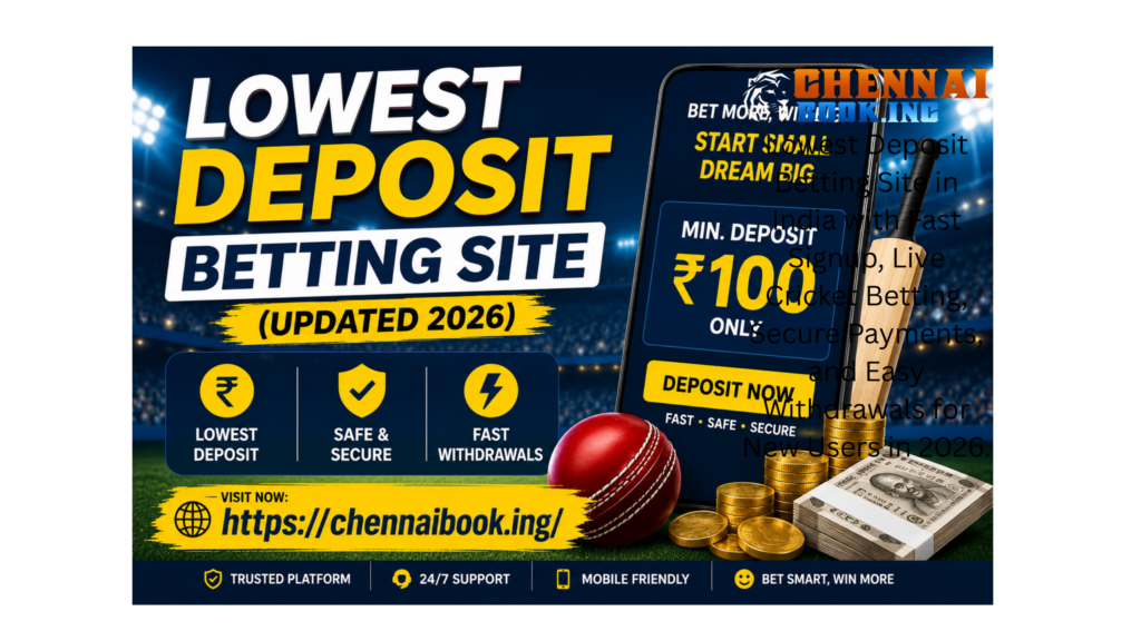 lowest deposit betting site