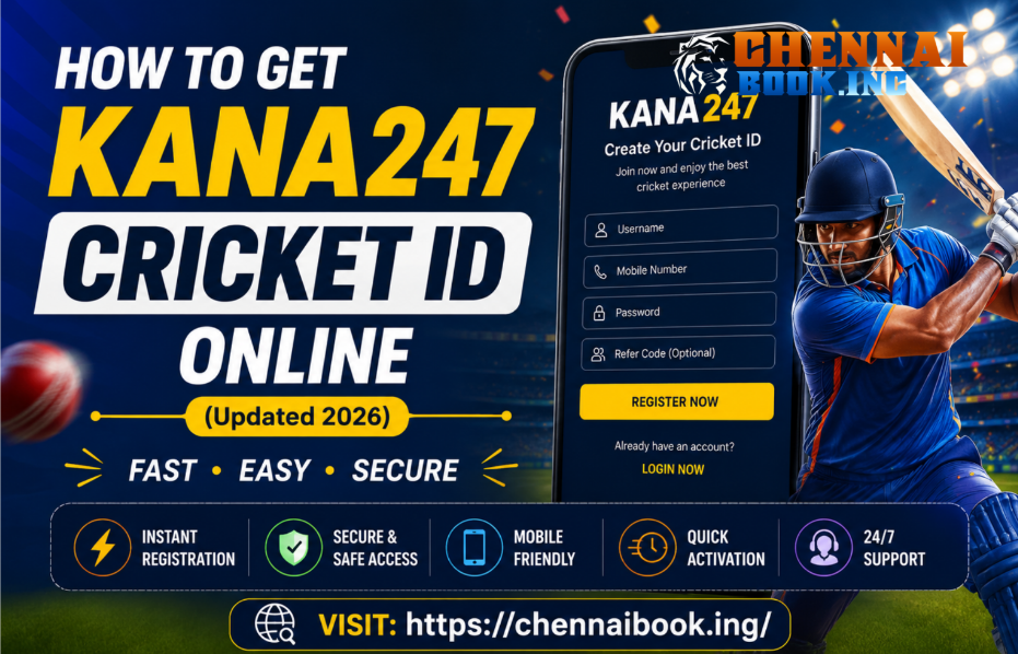 how to get kana247 cricket ID online
