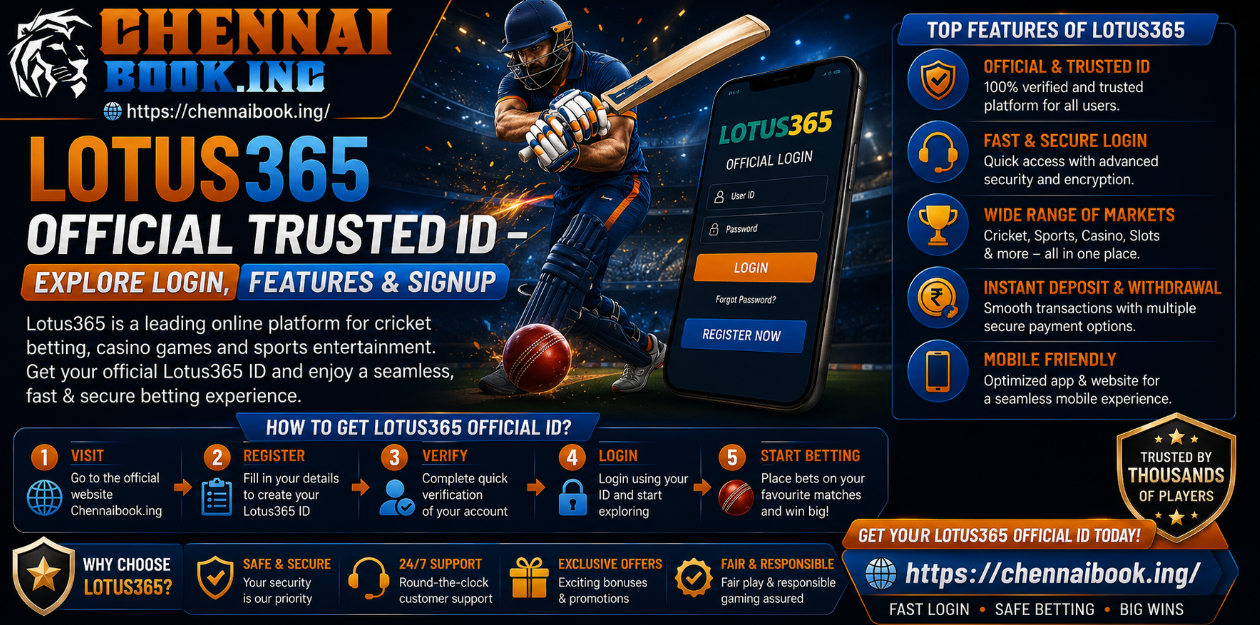Lotus365 Official Trusted ID
