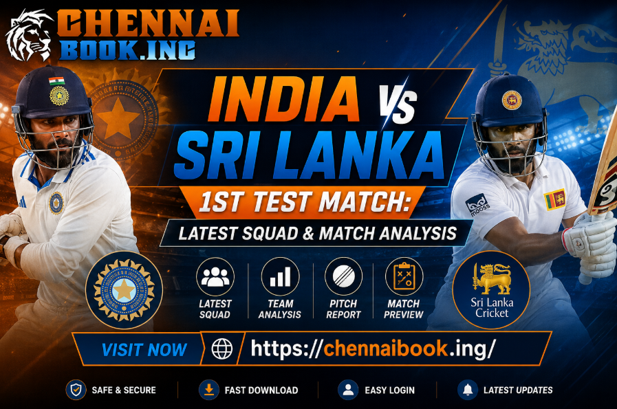 India vs sri lanka 1st test match