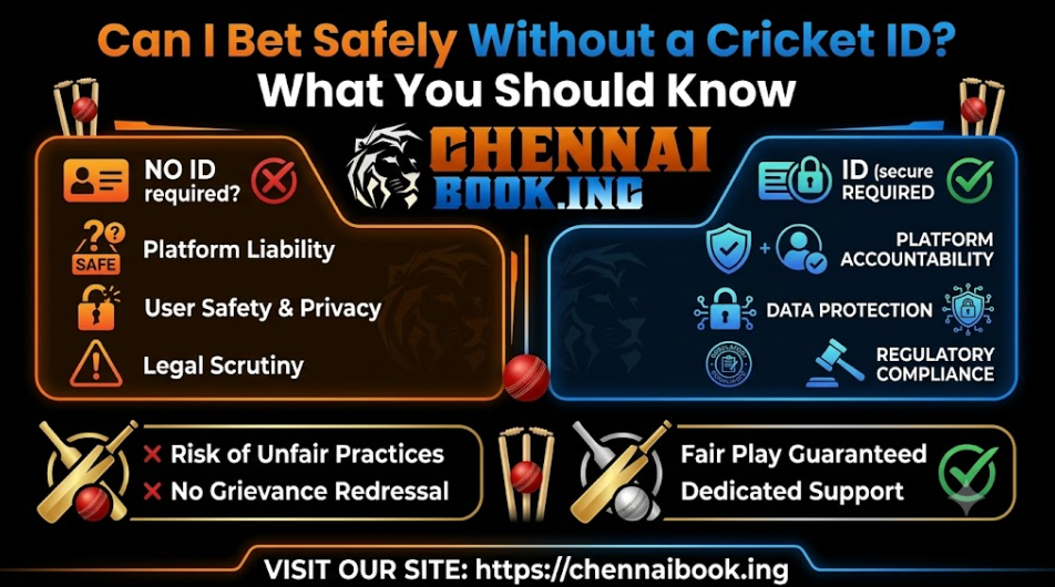 Can I bet safely without a Cricket ID
