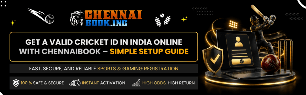 get a valid Cricket ID in India
