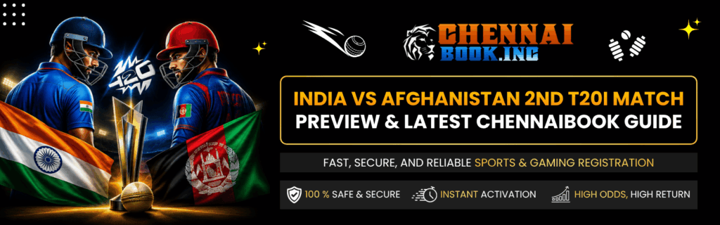India vs Afghanistan 2nd T20I