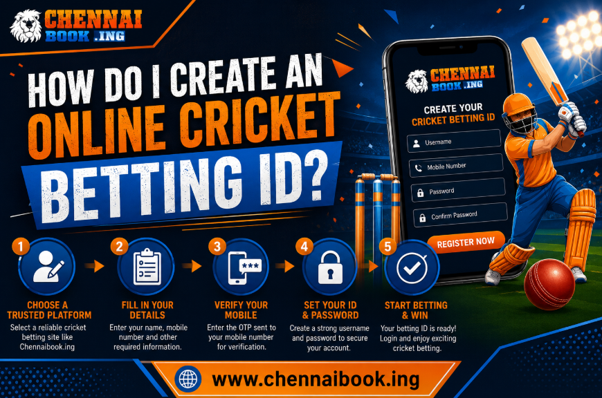 create online cricket betting ID