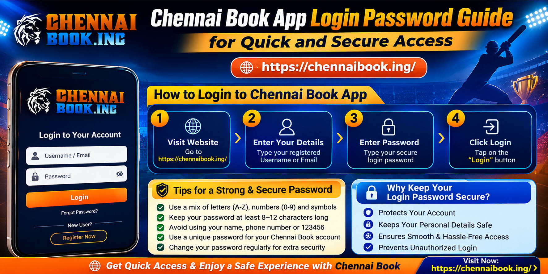 chennai book app login password
