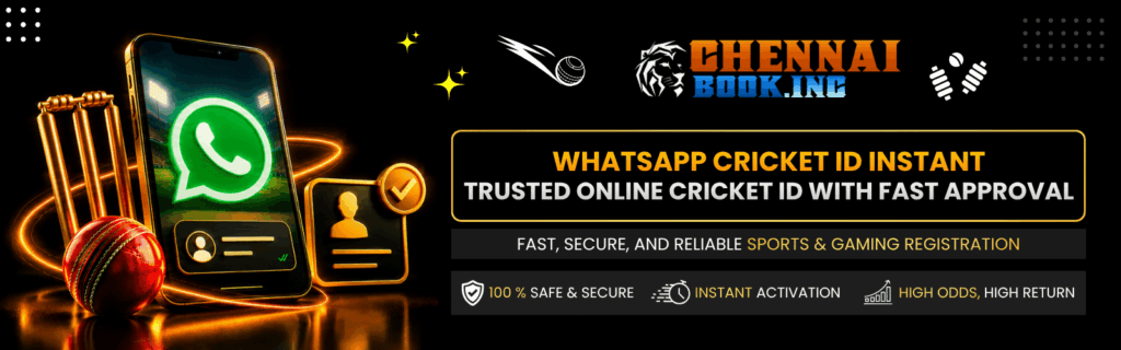 WhatsApp Cricket ID Instant
