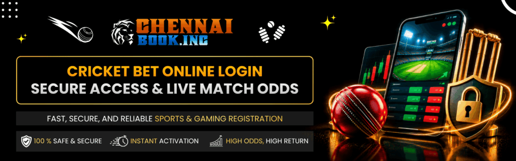 cricket bet online login
