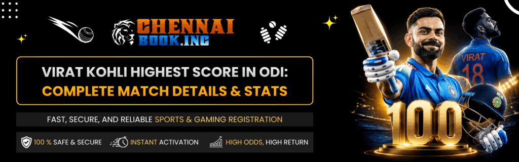 virat kohli highest score in ODI