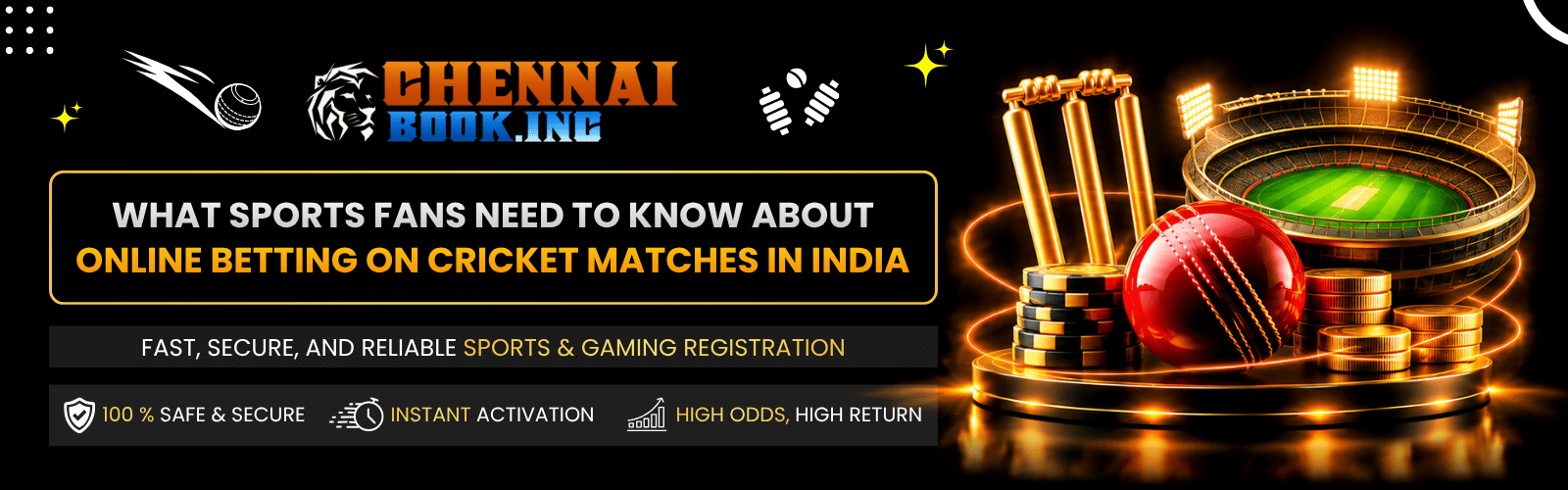 online betting on cricket matches in India
